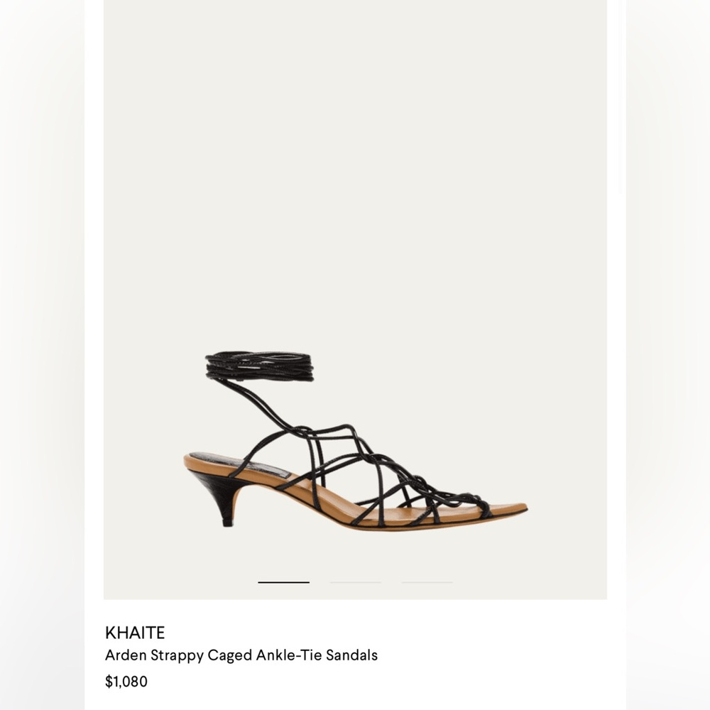 Khaite Arden strappy sandals